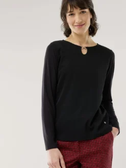 Viskoseshirt Materialmix