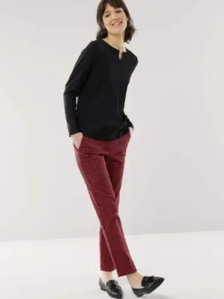 Viskoseshirt Materialmix