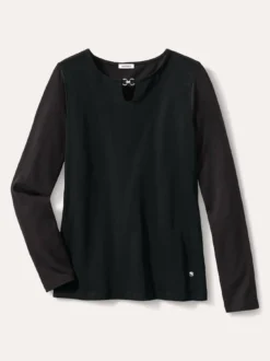 Viskoseshirt Materialmix
