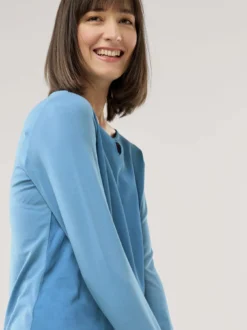 Viskoseshirt Materialmix