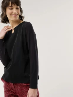 Viskoseshirt Materialmix