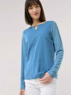Viskoseshirt Materialmix