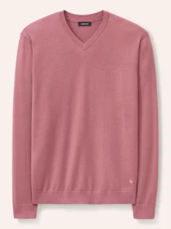 V-Pullover Merino Extrafein