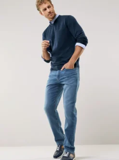 V-Pullover Merino Extrafein