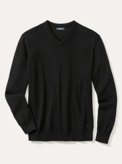 V-Pullover Merino Extrafein