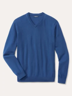 V-Pullover Merino Extrafein