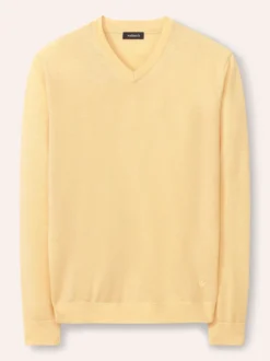 V-Pullover Merino Extrafein