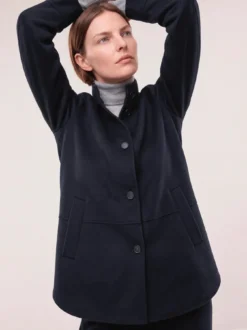 Weiche Doubleface Hemdjacke