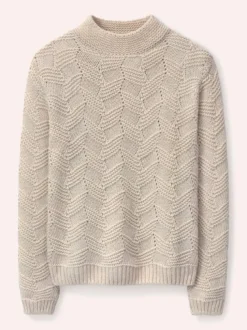 Weicher Strukturpullover