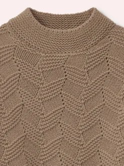 Weicher Strukturpullover