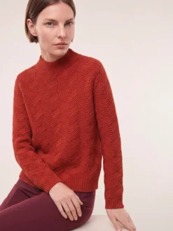 Weicher Strukturpullover