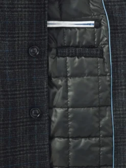 Wollmix Cabanjacke Kariert