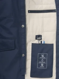 Wärmende Langjacke mit 9 Taschen