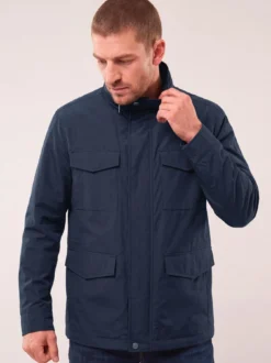 Wärmende Langjacke mit 9 Taschen
