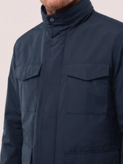 Wärmende Langjacke mit 9 Taschen