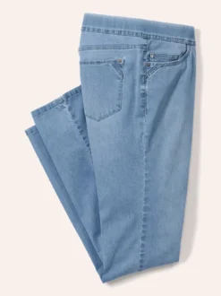 Yoga-Schlupfjeans