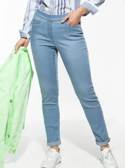 Yoga-Schlupfjeans