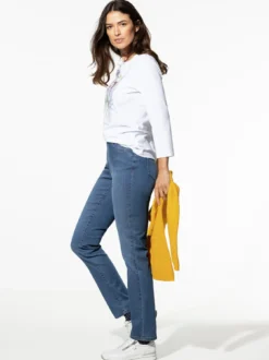 Yoga-Schlupfjeans