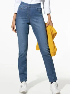 Yoga-Schlupfjeans