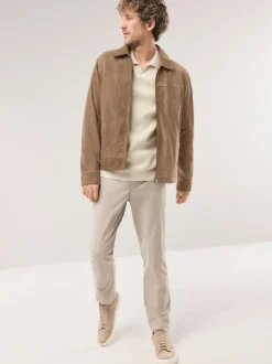 Ziegenvelours Blouson