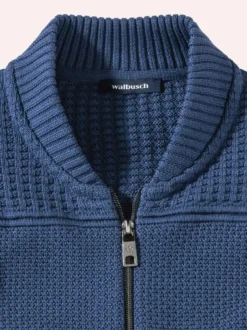 Zip-Jacke Strukturmix
