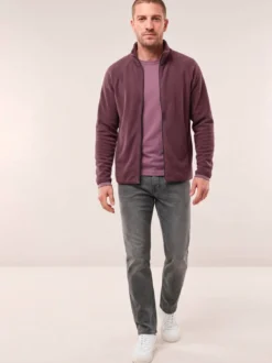 Zippjacke aus Polarfleece