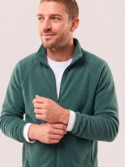 Zippjacke aus Polarfleece