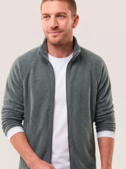 Zippjacke aus Polarfleece