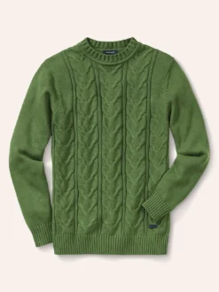 Zopfpullover Woolcot