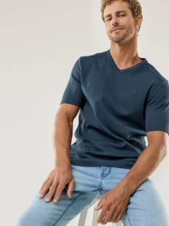 Zu schade für drunter-Shirt V-Neck