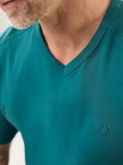 Zu schade für drunter-Shirt V-Neck