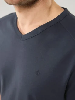 Zu schade für drunter-Shirt V-Neck