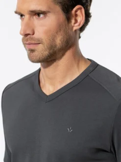 Zu schade für drunter-Shirt V-Neck