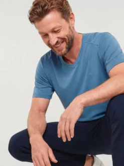 Zu schade für drunter-Shirt V-Neck