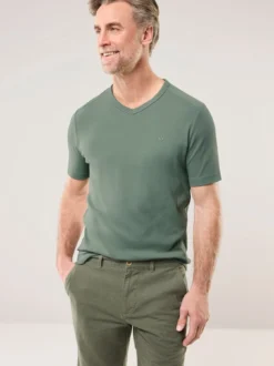 Zu schade für drunter-Shirt V-Neck