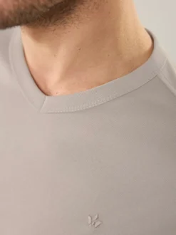 Zu schade für drunter-Shirt V-Neck