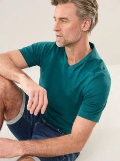 Zu schade für drunter-Shirt V-Neck