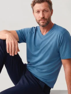 Zu schade für drunter-Shirt V-Neck
