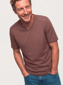 Zu schade für drunter-Shirt V-Neck